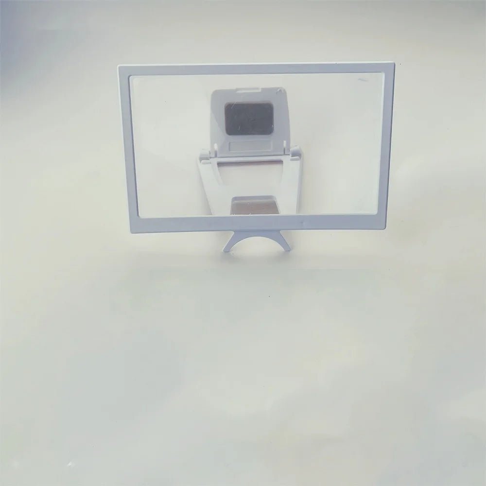 12 Inch/Phone Screen 3D HD Magnifier Movie Video Amplifier Holder Enlarger Screen Smart Phone Magnifing Curved Screen - thisisforyou.shop