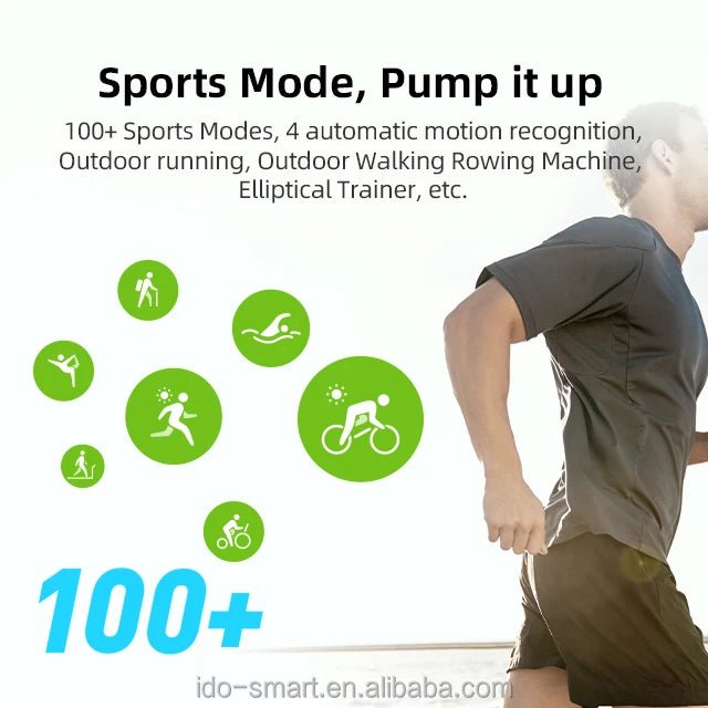 2.01" HD Premium Multi - functional Fashion Smartwatch IP68 Waterproof Calling Multi - health Tracker Multi - sport Modes - thisisforyou.shop