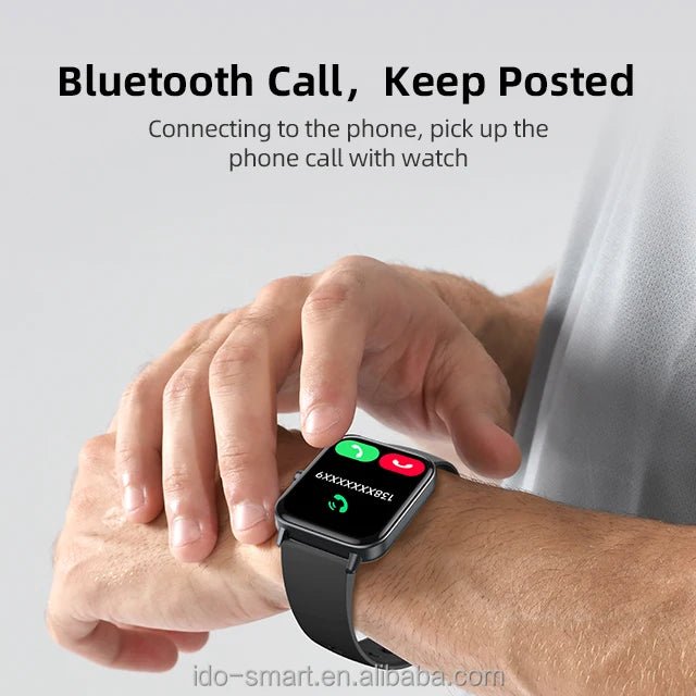 2.01" HD Premium Multi - functional Fashion Smartwatch IP68 Waterproof Calling Multi - health Tracker Multi - sport Modes - thisisforyou.shop