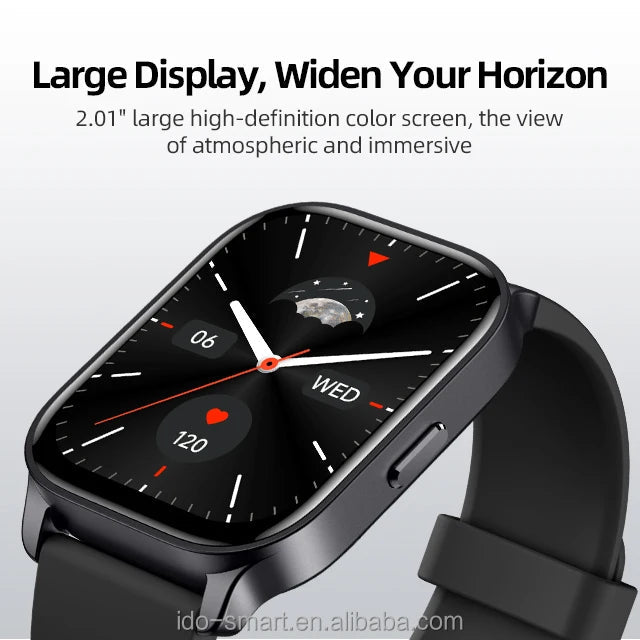 2.01" HD Premium Multi - functional Fashion Smartwatch IP68 Waterproof Calling Multi - health Tracker Multi - sport Modes - thisisforyou.shop