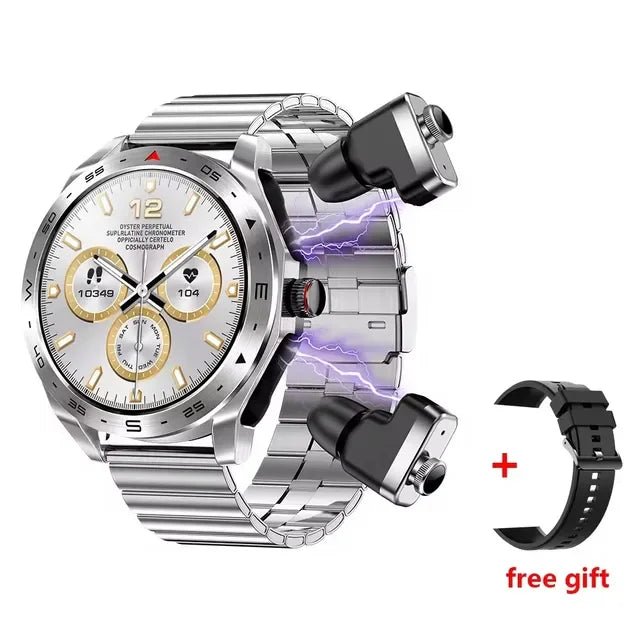 2025 New Smart Watch TWS 2 - in - 1 Bluetooth Earphones HIFI Sound Quality GPS Heart Rate Bluetooth Call For Men Women Smartwatches - thisisforyou.shop