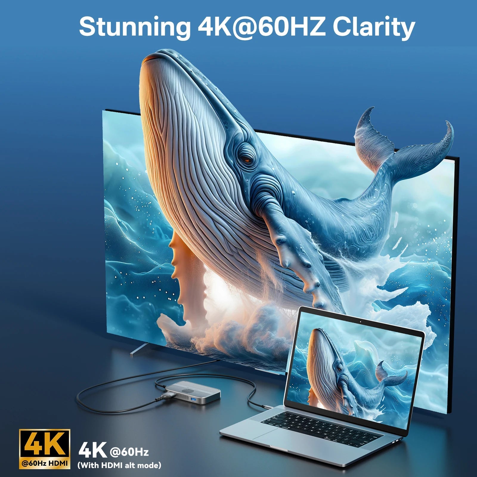 ACASIS M.2 NVMe SSD Enclosure Magnetic USB C Docking Station 10Gbps with Cooling Fan for iPhone 16/15 Pro 2230/42/60/80 NVME SSD - thisisforyou.shop